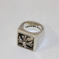 Chrome Hearts Maltese Cross Signet Ring Size 9
