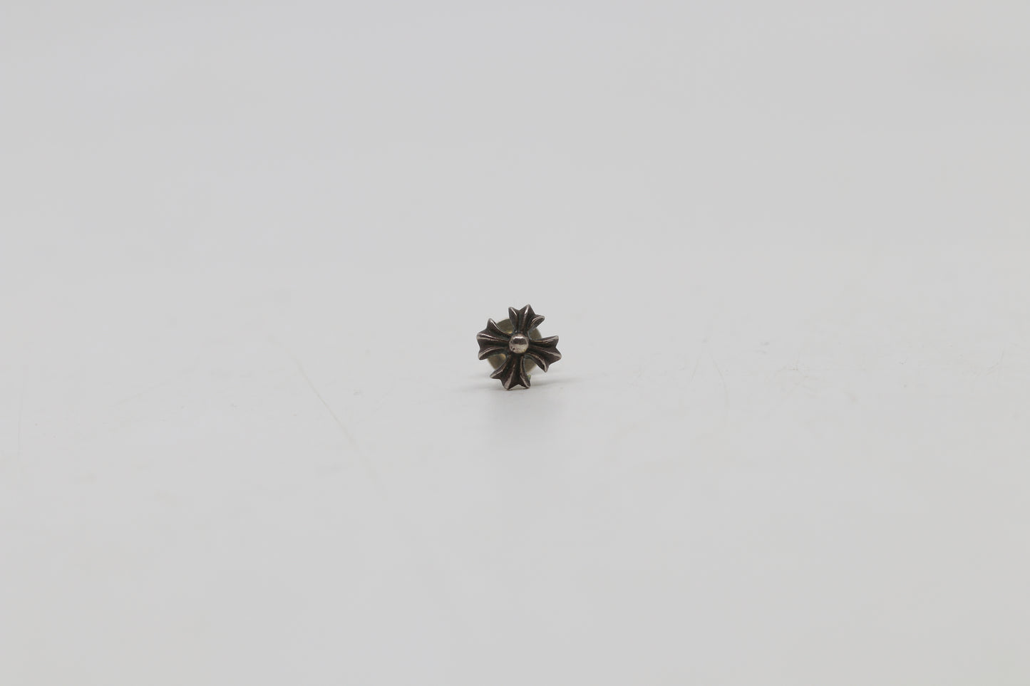 Chrome Hearts Maltese Cross Studded Earring