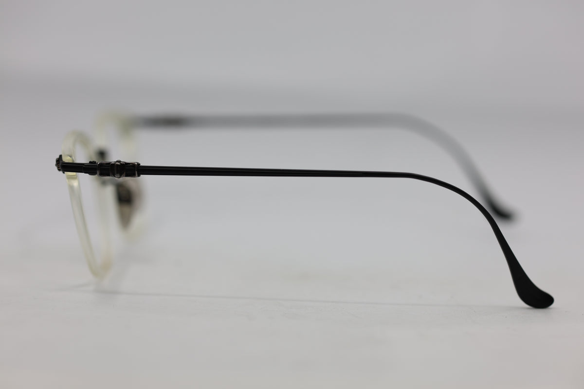 Chrome Hearts Shagass Clear Glasses Frames Only | AVNTGRDNY NYC