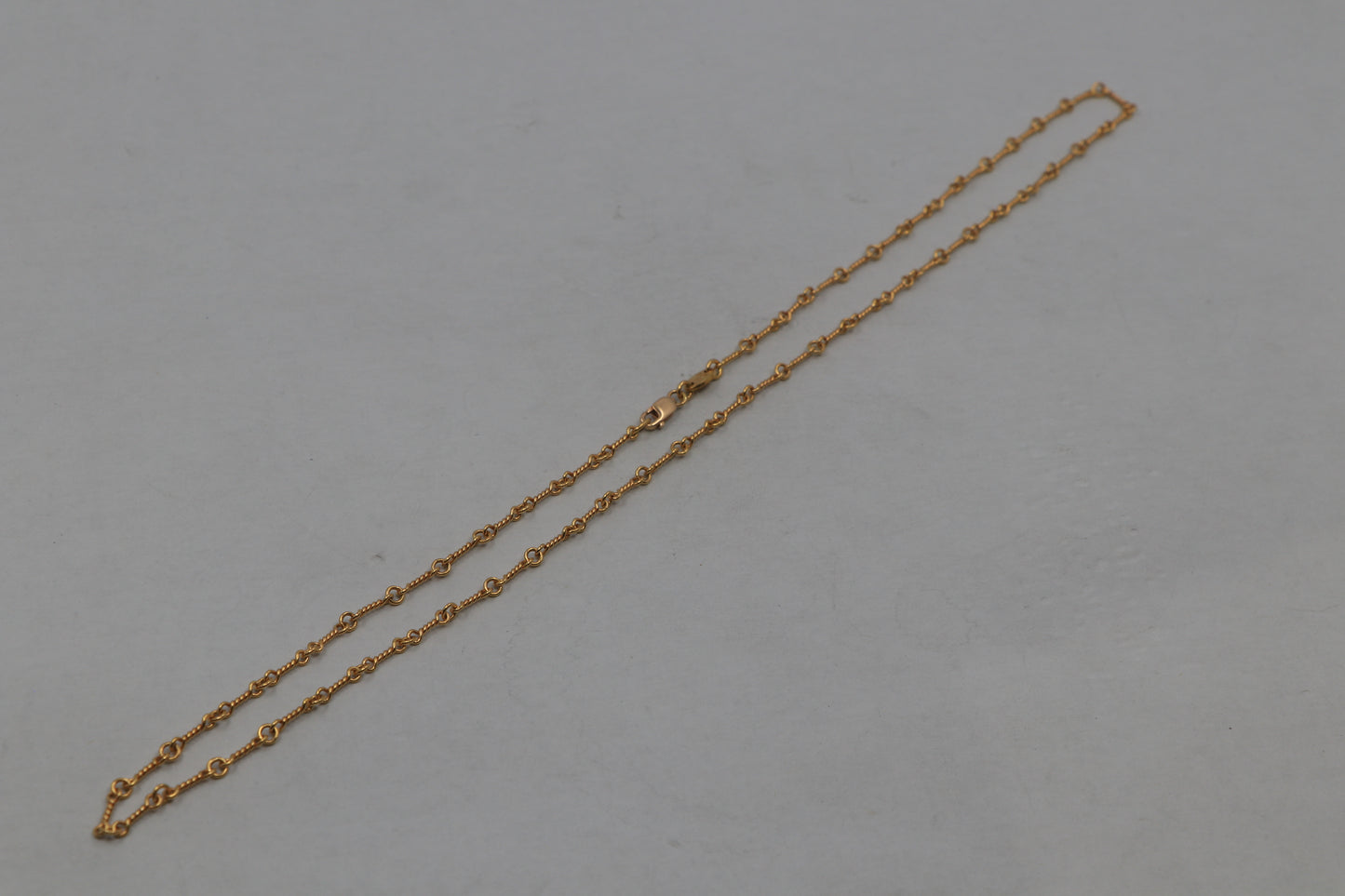 Chrome Hearts 22K Gold Twist Chain 20" | AVNTGRDNY NYC