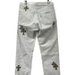 Chrome Hearts Leopard Patch Jeans Size 30