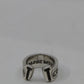 Chrome Hearts Scroll Ring Size 8.5
