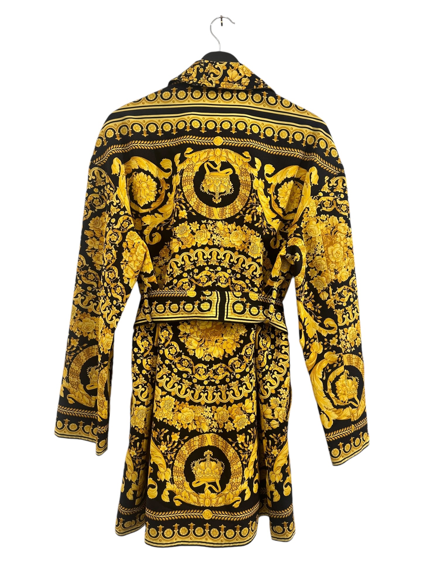 Versace Tribute Collection Baroque Print Reversible Dress Size 38