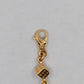 Chrome Hearts 22K Gold Dice Bracelet | AVNTGRDNY NYC