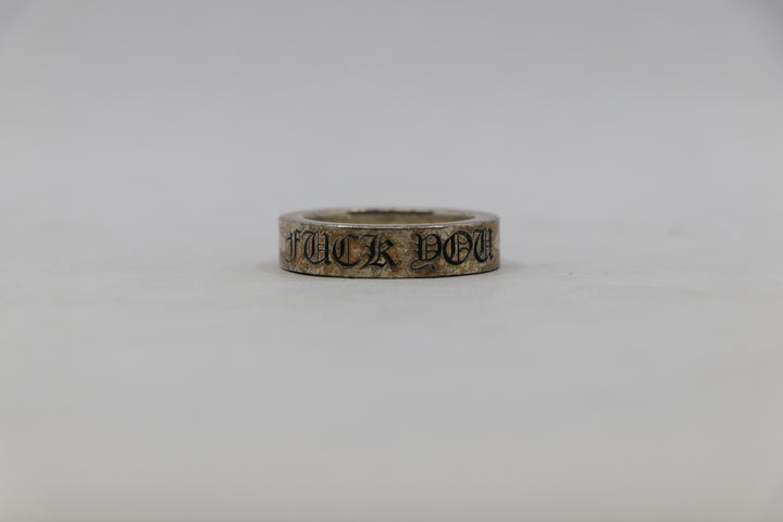 Chrome Hearts Fuck You 6mm Spacer Ring Size 10 | AVNTGRDNY NYC