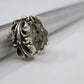 Chrome Hearts Double Floral Ring Size 10