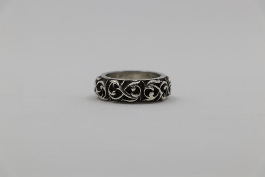 Chrome Hearts Silver Eternity Vine Ring Size 8.5 | AVNTGRDNY NYC