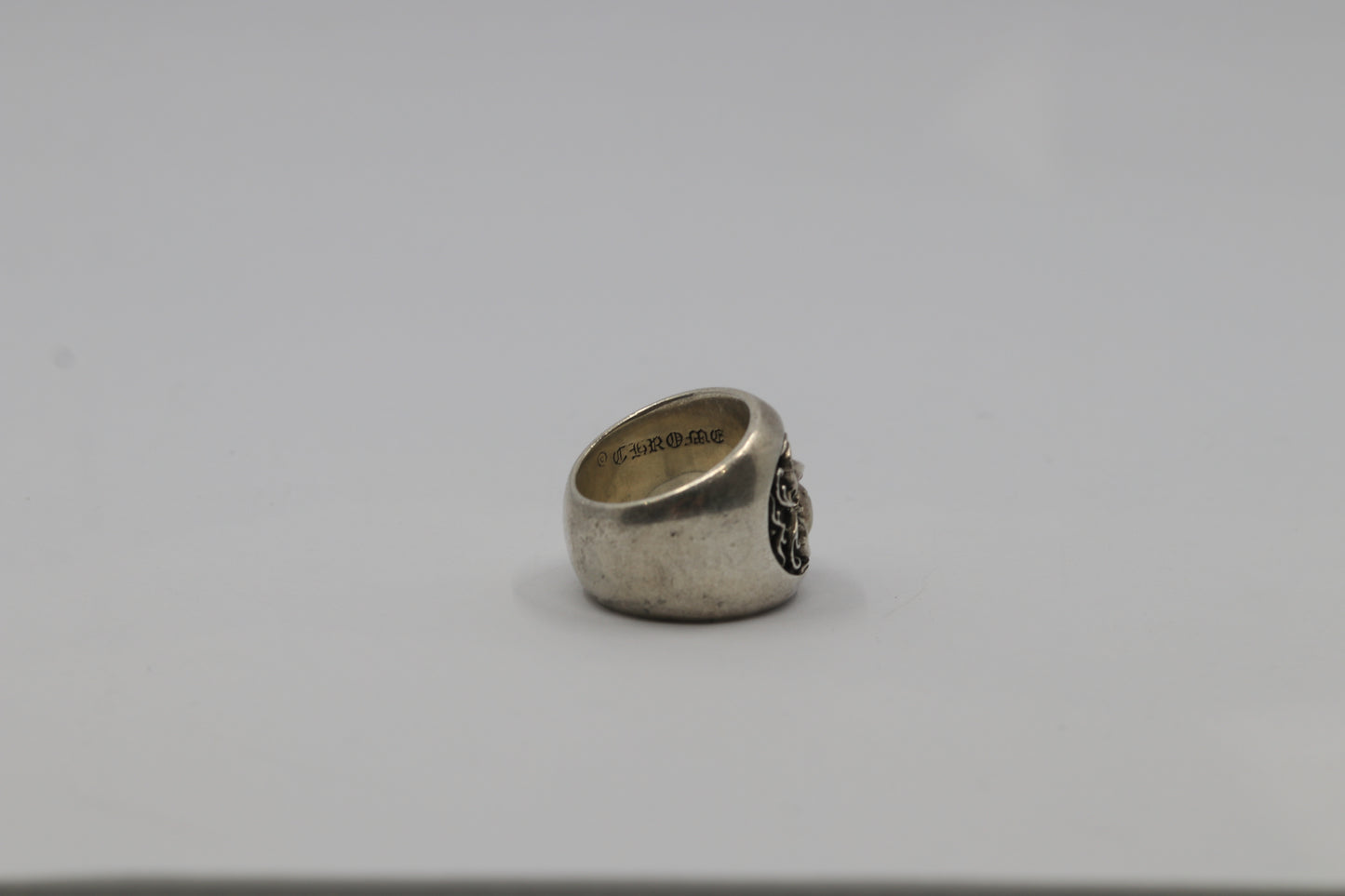 Chrome Hearts Classic Oval Star Ring Size 9 Silver| AVNTGRDNY NYC