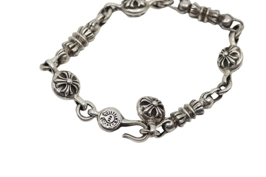 Chrome Hearts Cross Ball Barrell Bracelet