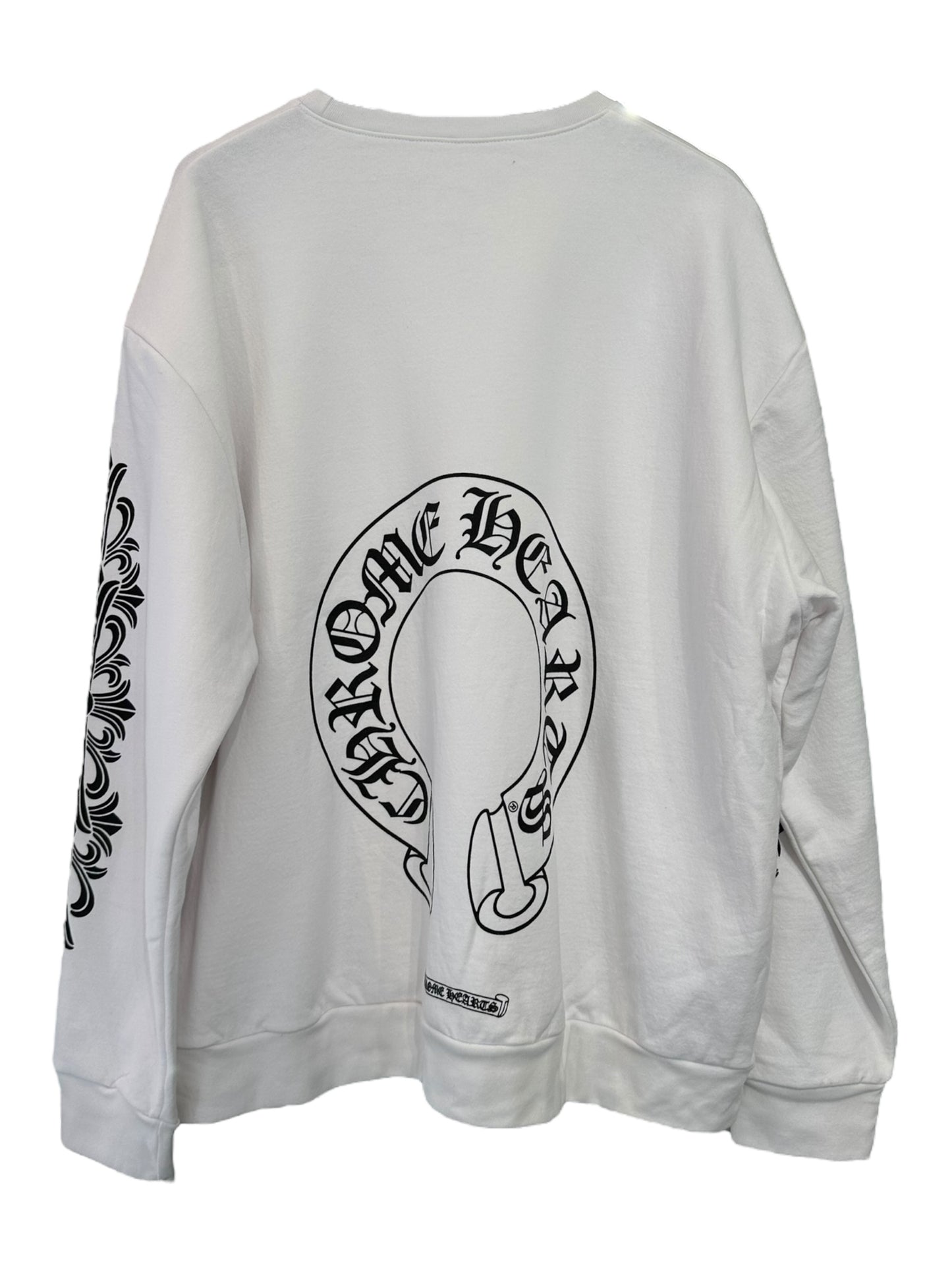 Chrome Hearts Horseshoe Longsleeve White Size XL