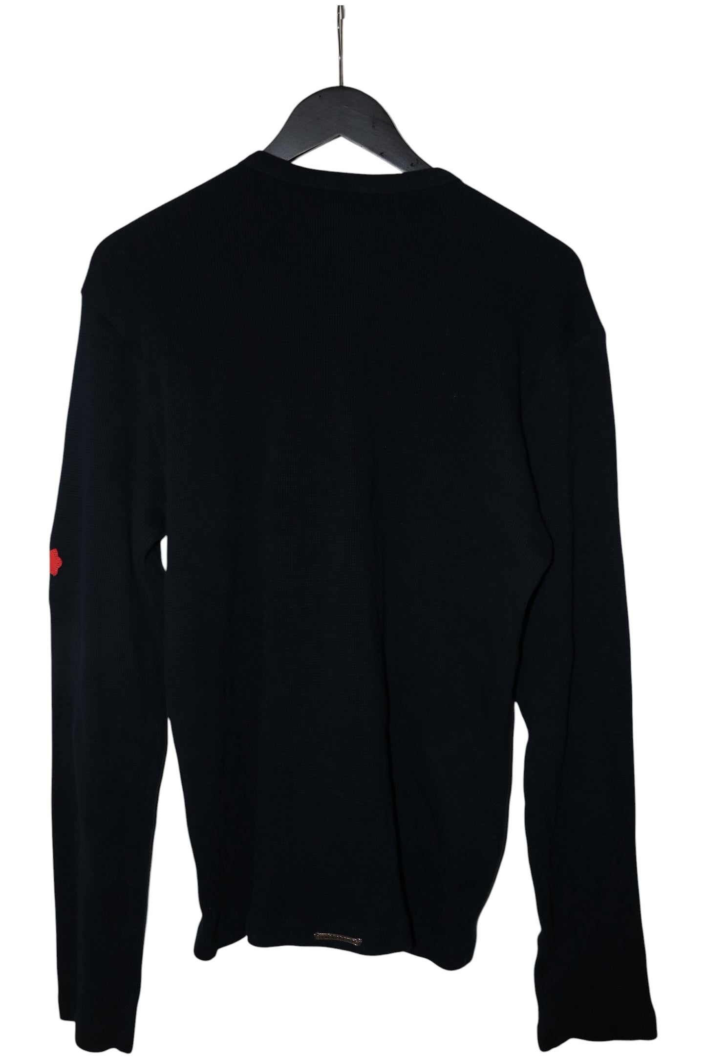 Chrome Hearts Leather Patch Thermal Navy with Red Leather Cross Patches Size Large| AVNTGRDNY NYC