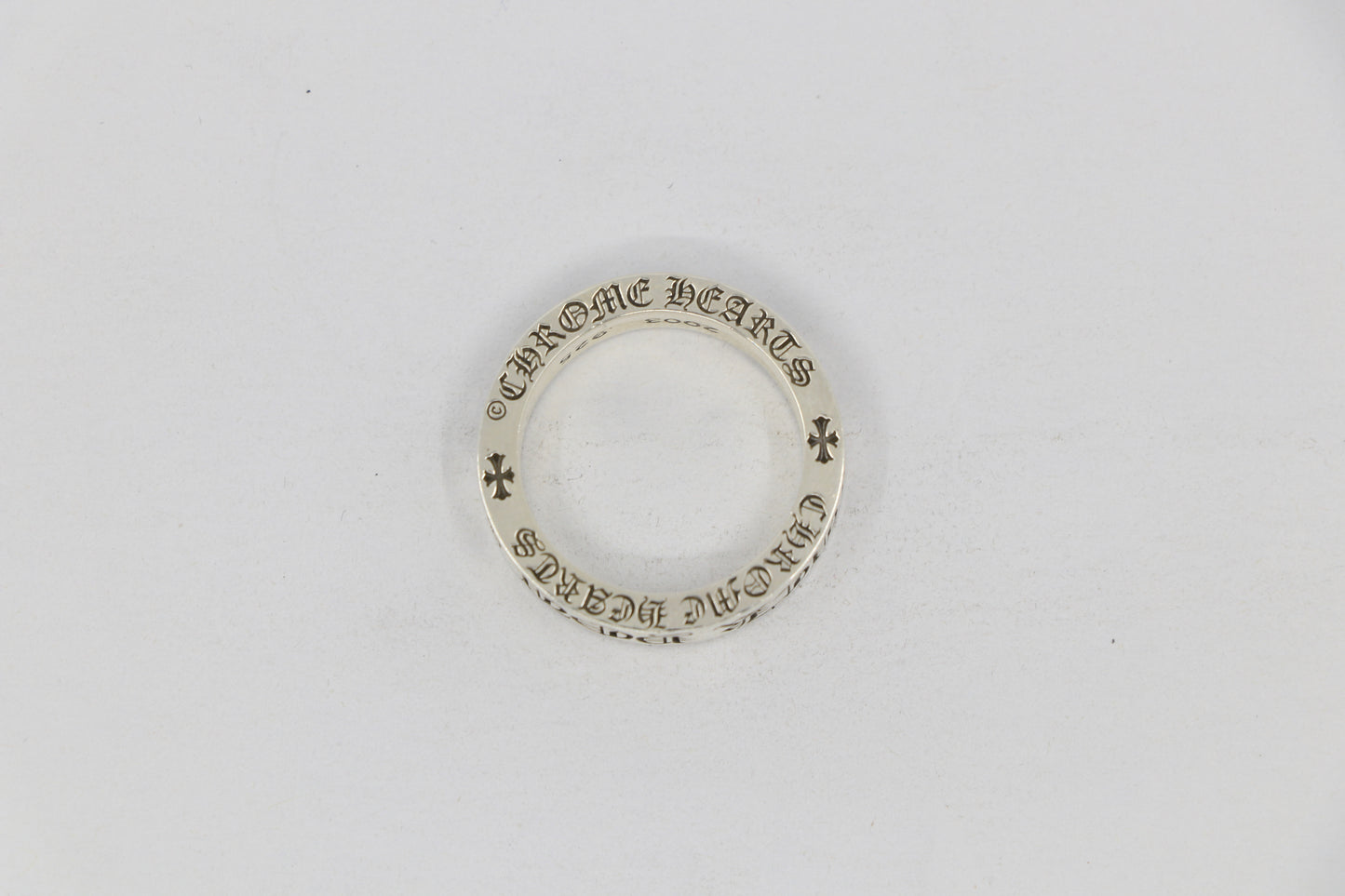 Chrome Hearts Fuck You 6MM Spacer Ring Size 8| AVNTGRDNY NYC