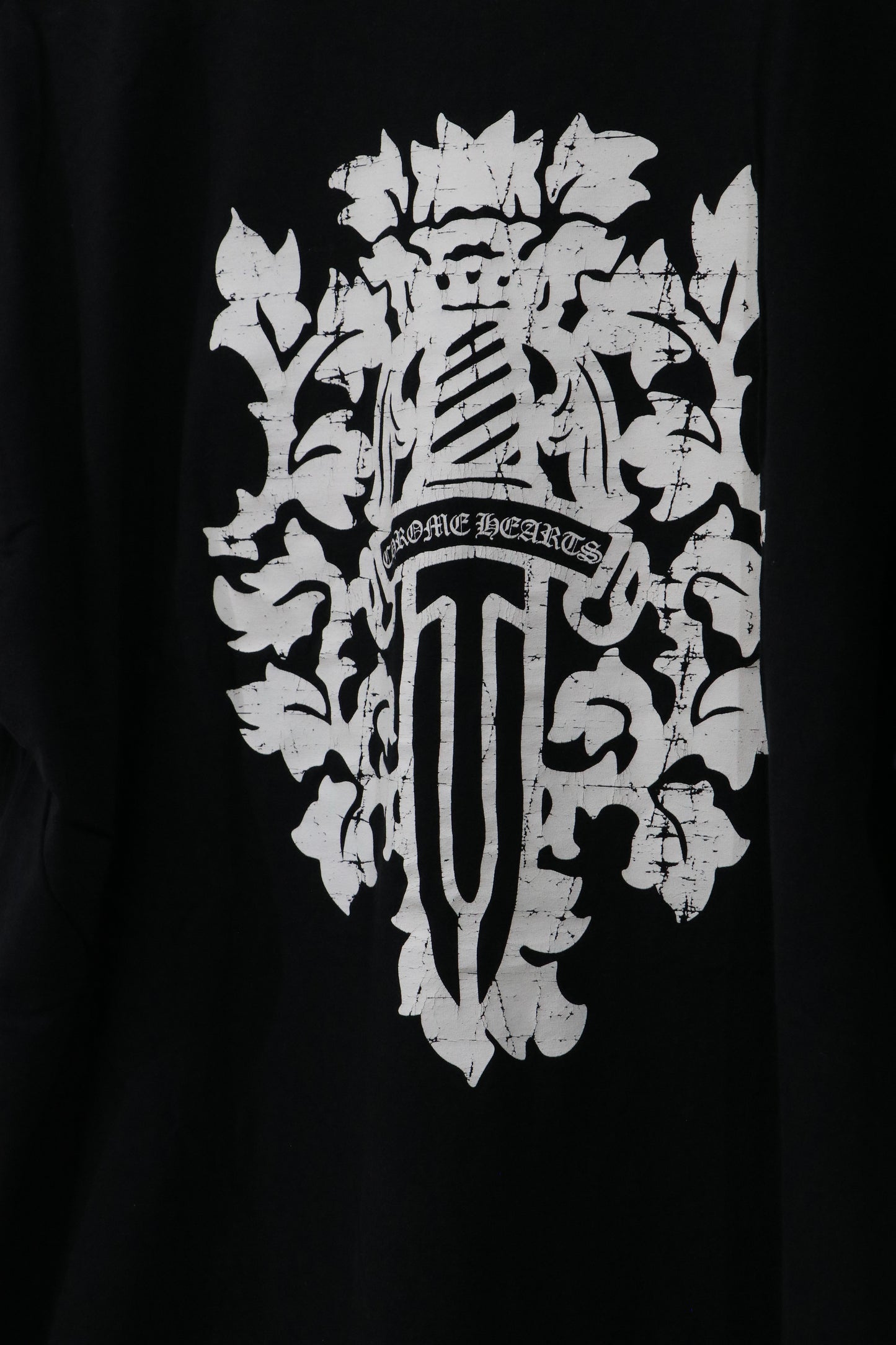 Chrome Hearts Vine Dagger Pocket T-Shirt Black/White Size XXL| AVNTGRDNY NYC