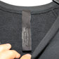 Chrome Hearts Paper Jam Crewneck Black Size XL Leather Patch Sleeve | AVNTGRDNY NYC