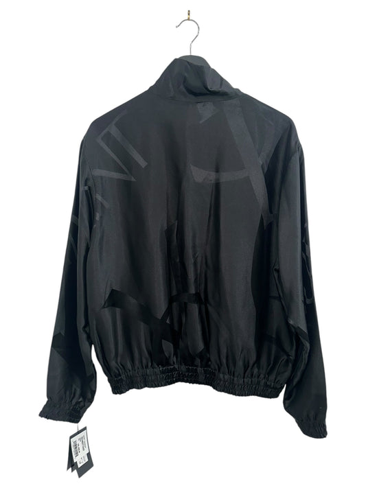 Saint Laurent Teddy Jacket in Oversized Cassandre Silk Twill Size 54