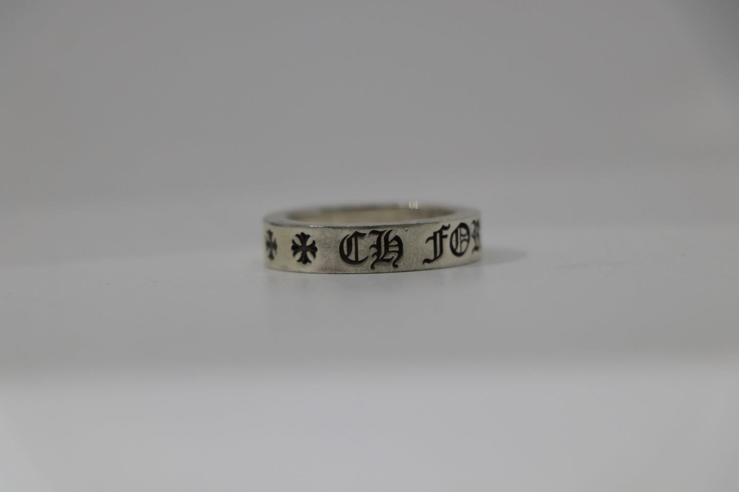 Chrome Hearts 6MM Spacer Forever Ring Size 11