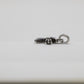 Chrome Hearts Baby Fat Cross Pendant Silver with Pave Rubies | AVNTGRDNY NYC
