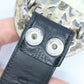 Chrome Hearts XXL Oval Buckle Double Stack Studded Belt Size 36 | AVNTGRDNY NYC