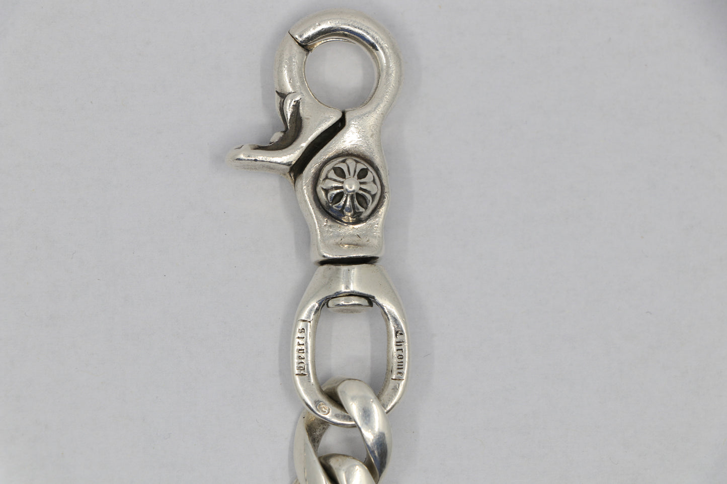 Chrome Hearts Classic Link Wallet Chain 25 Links Double Lobster Clasp .925 Sterling Silver | AVNTGRDNY NYC