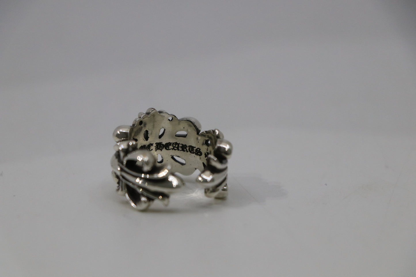 Chrome Hearts Double Floral Ring Size 7
