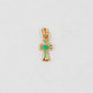 Chrome Hearts 22K Baby Fat Charm Pavé Emeralds| AVNTGRDNY NYC