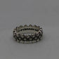 Chrome Hearts Double Pyramid Ring Size 12