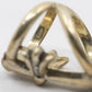 Chrome Hearts Silver Infinity Ring with Pave Diamonds Size 10 | AVNTGRDNY NYC
