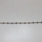 Chrome Hearts Diamond Tiny E Bracelet 13 Link