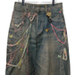 Acne Studios Chain Denim Shorts Size 46