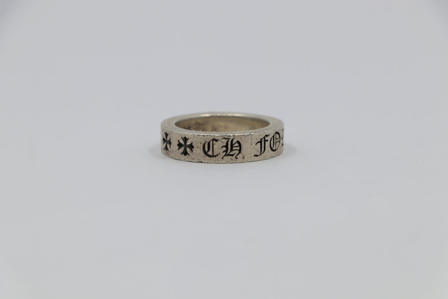 Chrome Hearts Forever 6MM Spacer Ring Size 8.5 Sterling Silver | AVNTGRDNY NYC