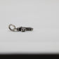 Chrome Hearts Baby Fat Cross Pendant Silver with Pave Rubies | AVNTGRDNY NYC