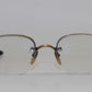 Chrome Hearts Frosted Antique Gold/Dark Tortoise Glasses