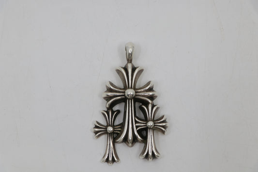 Chrome Hearts Triple Cross Pendant