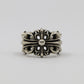 Chrome Hearts Double Floral Ring Size 11| AVNTGRDNY NYC