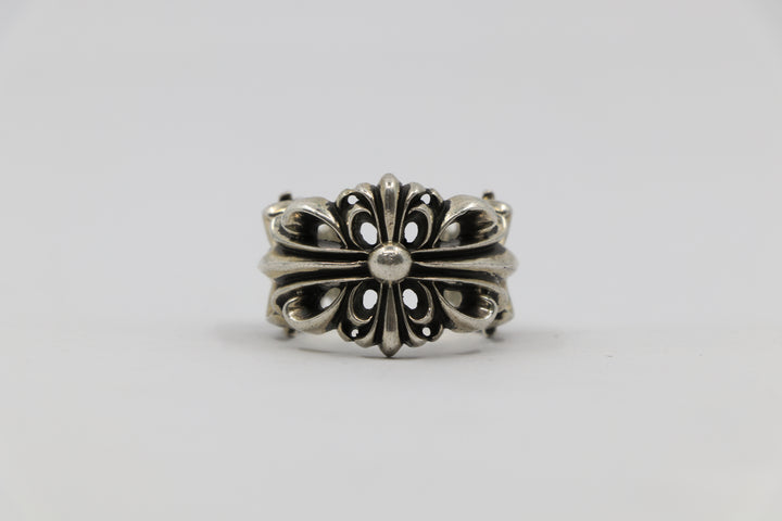 Chrome Hearts Double Floral Ring Size 11| AVNTGRDNY NYC