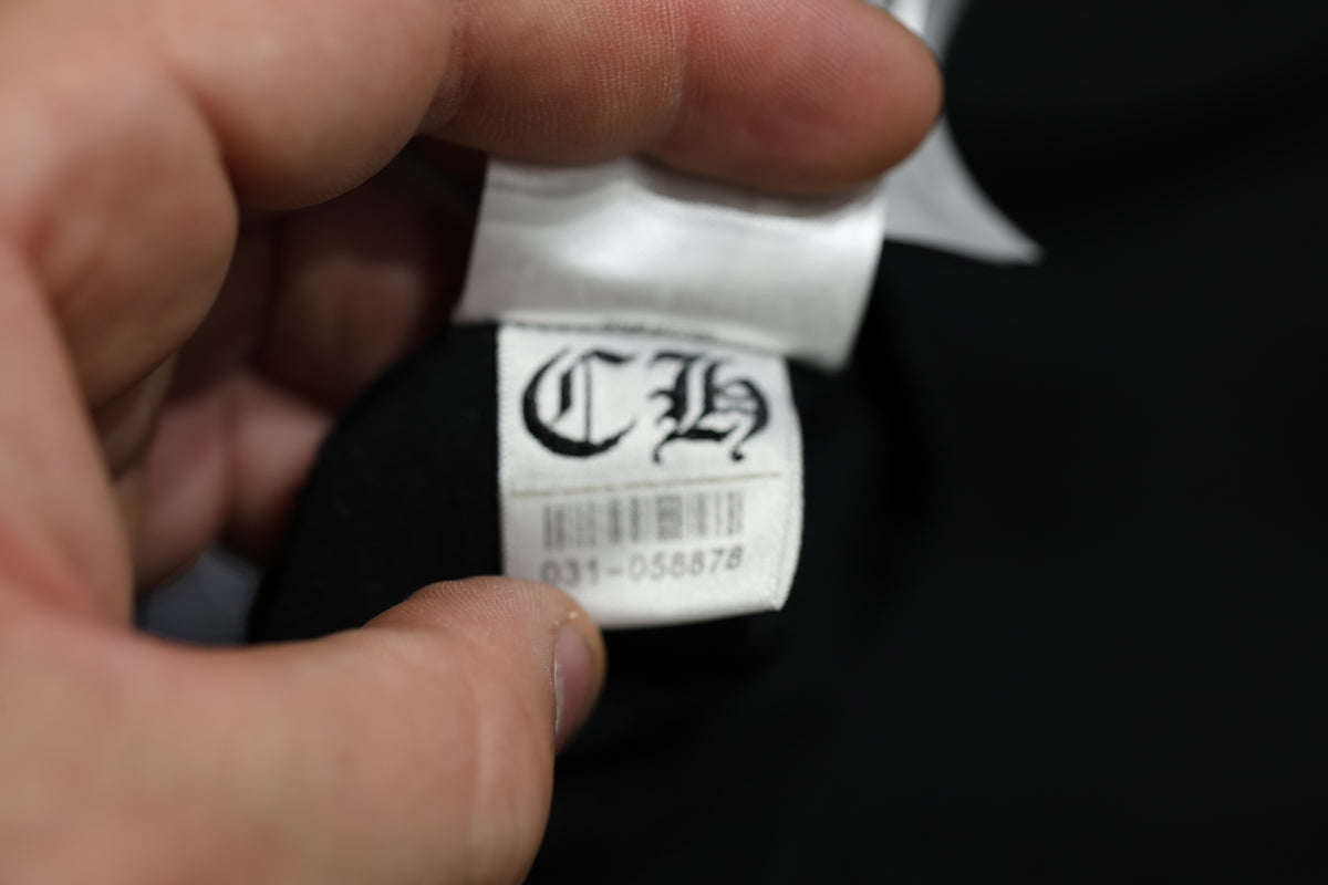 Chrome Hearts Neck Logo Long Sleeve T-Shirt Black Size M| AVNTGRDNY NYC