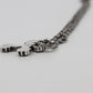 Chrome Hearts Diamond Filigree Pendant with 30” Paper Chain