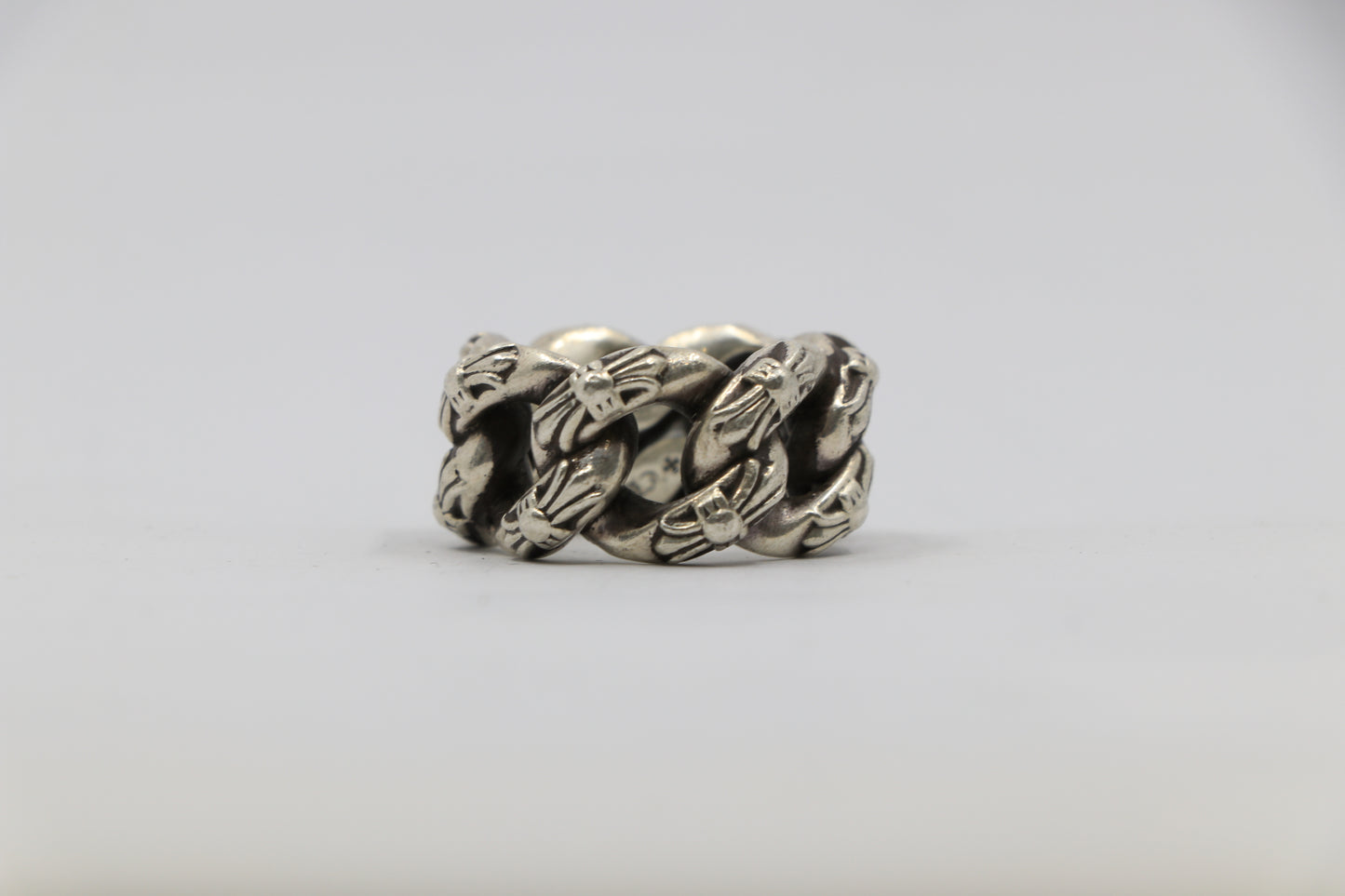 Chrome Hearts Extra Fancy Link Ring Large Size 9| AVNTGRDNY NYC