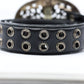 Chrome Hearts XXL Oval Buckle Double Stack Studded Belt Size 36 | AVNTGRDNY NYC