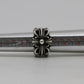 Chrome Hearts Double Floral Ring Size 7.5