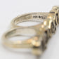 Chrome Hearts Double Ring “Chrome” Size 9/10 | AVNTGRDNY NYC