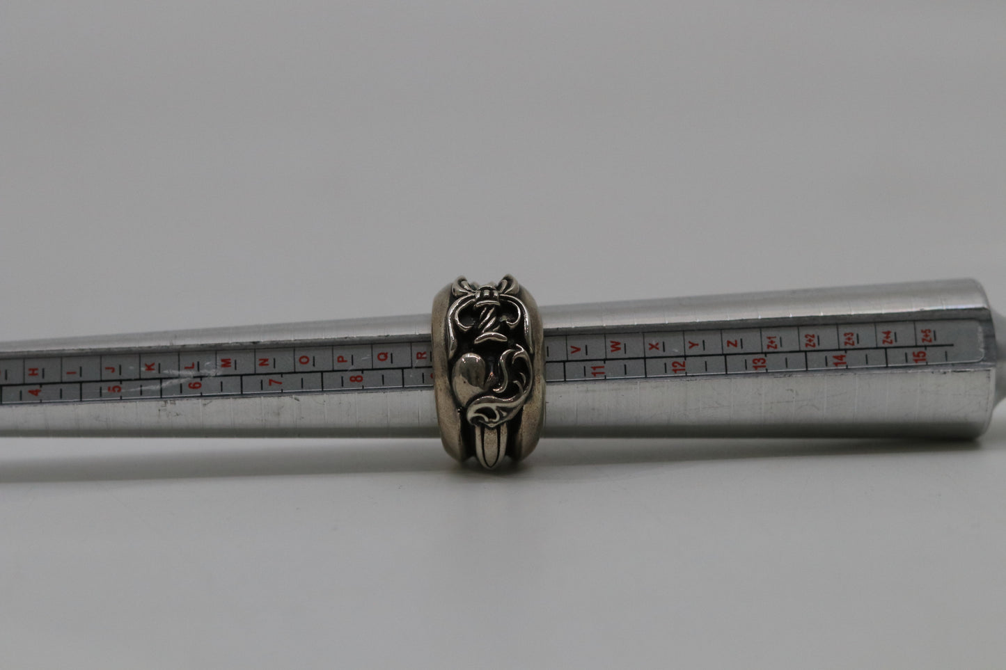 Chrome Hearts Heart Dagger Ring Size 9.5