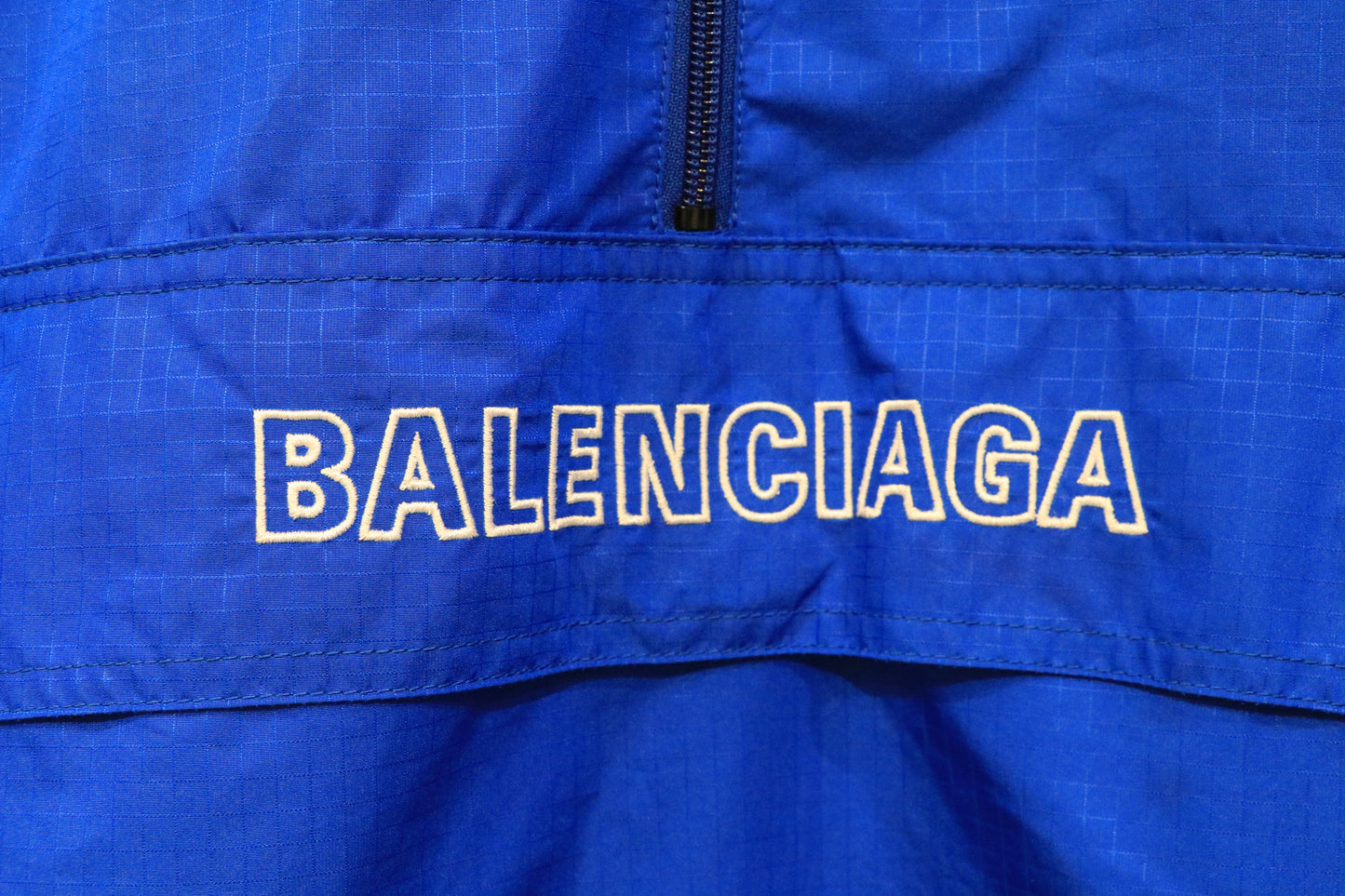 Balenciaga 80's Windbreaker Blue Size 44| AVNTGRDNY NYC
