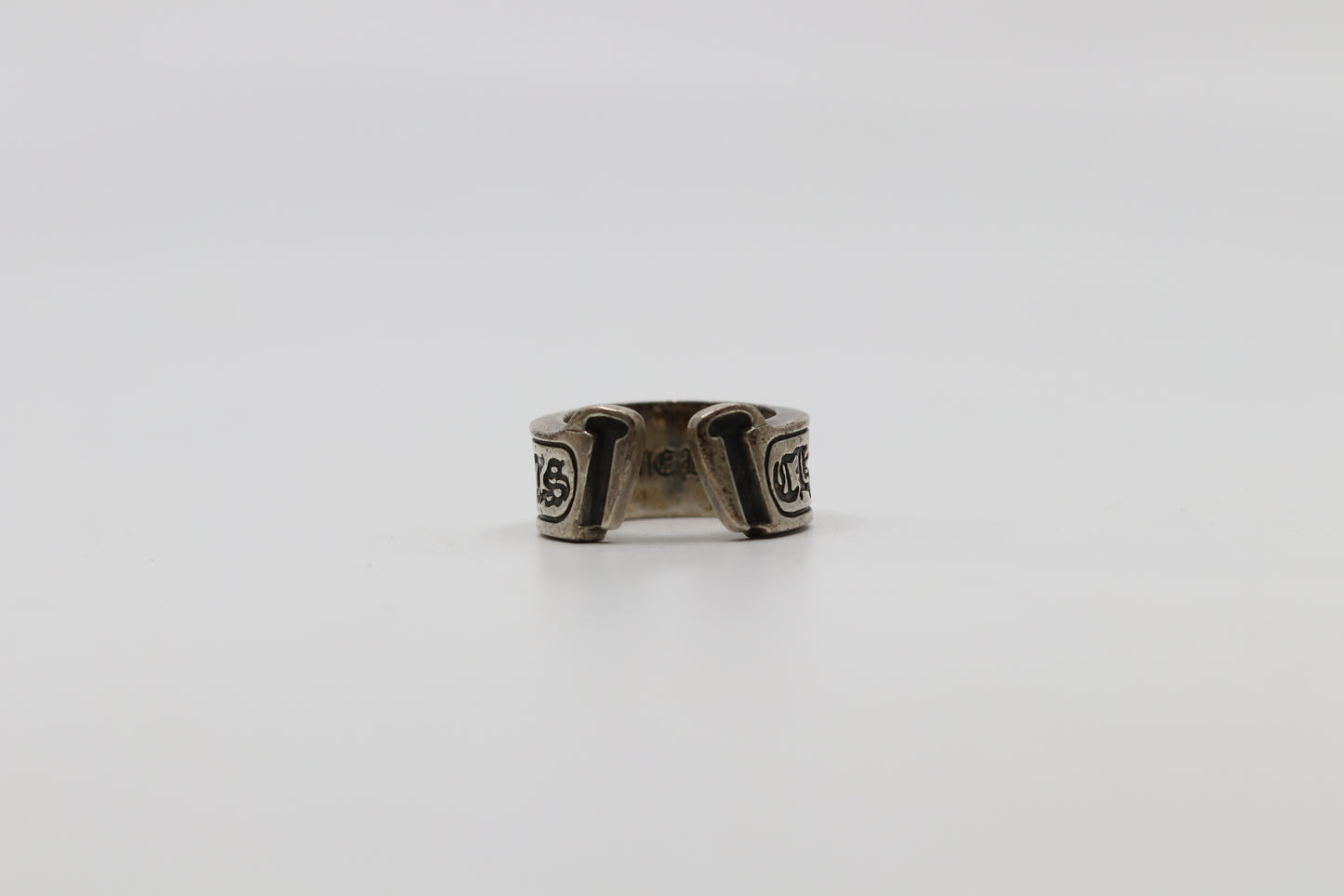 Chrome Hearts Scroll Ring Size 8.5