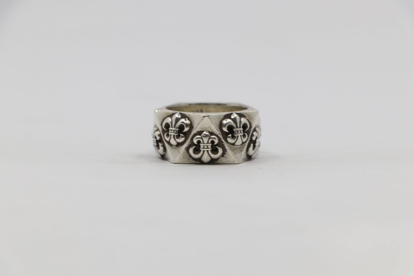 Chrome Hearts Pentagon BS Fleur Ring Size 7| AVNTGRDNY NYC