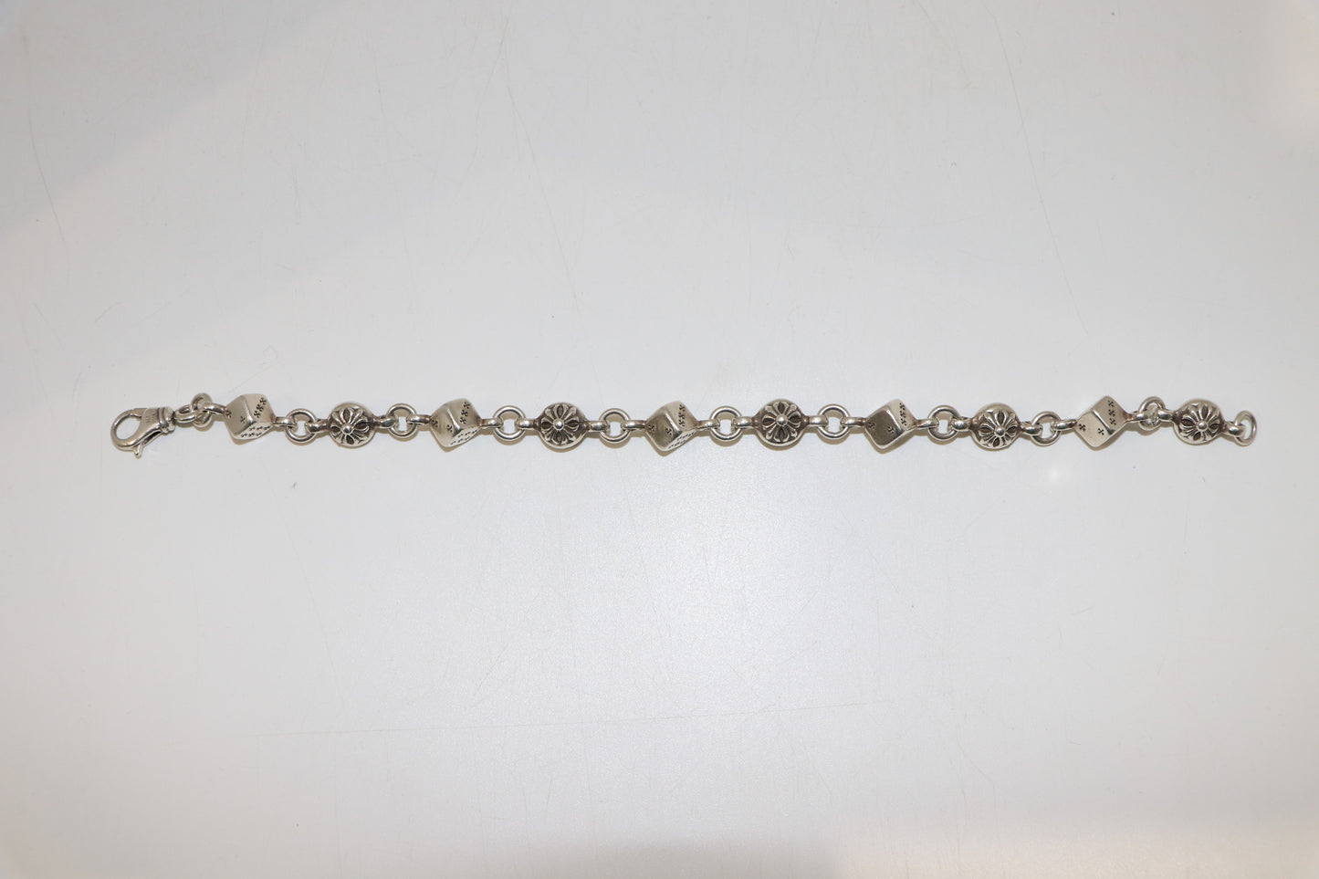 Chrome Hearts Dice Bracelet 10 Links | AVNTGRDNY NYC