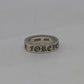 Chrome Hearts Forever 6MM Spacer Ring Size 8.5