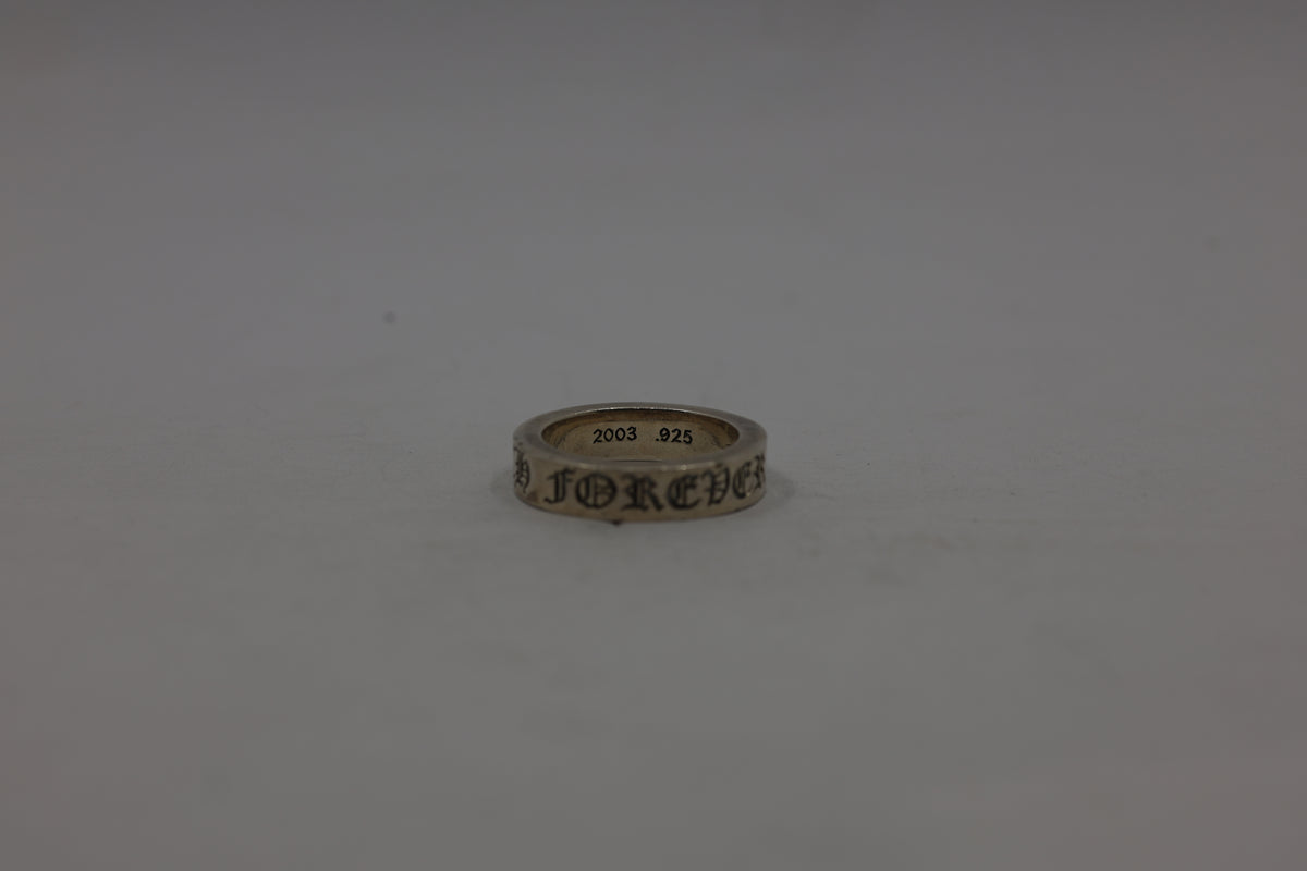 Chrome Hearts Forever 6MM Spacer Ring Size 11| AVNTGRDNY NYC