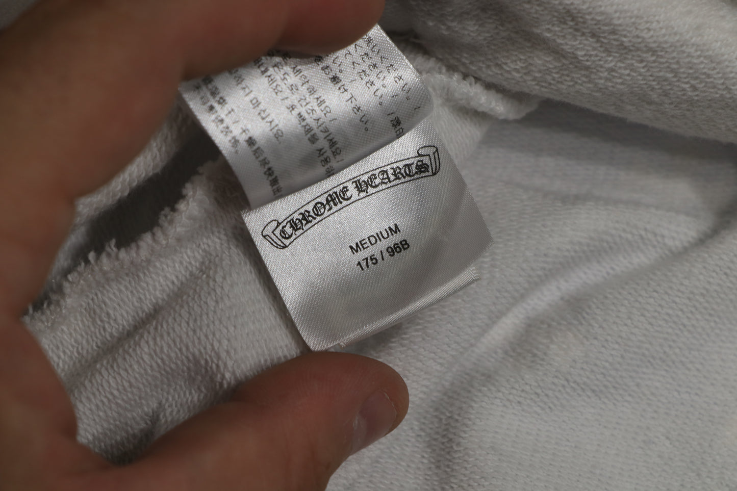 Chrome Hearts Monogram Horseshoe Hoodie White Size M | AVNTGRDNY NYC