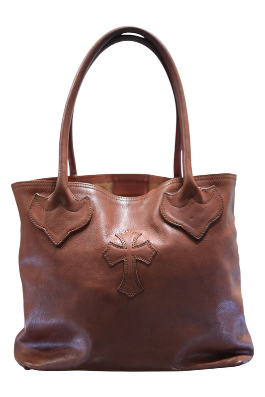 Chrome Hearts Leather Tote Bag